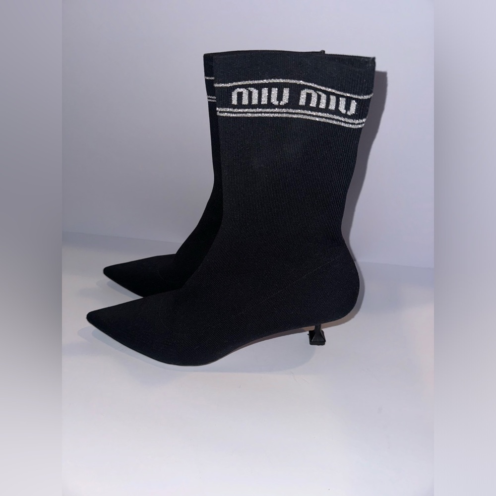 Miu Miu Black Women's Boots - Picture 5 of 8